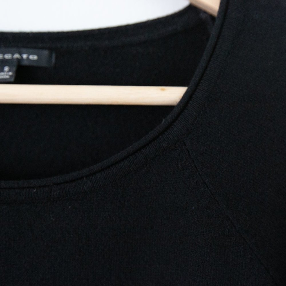 Comfy Black Sweater, Size S - Picture 3 of 5